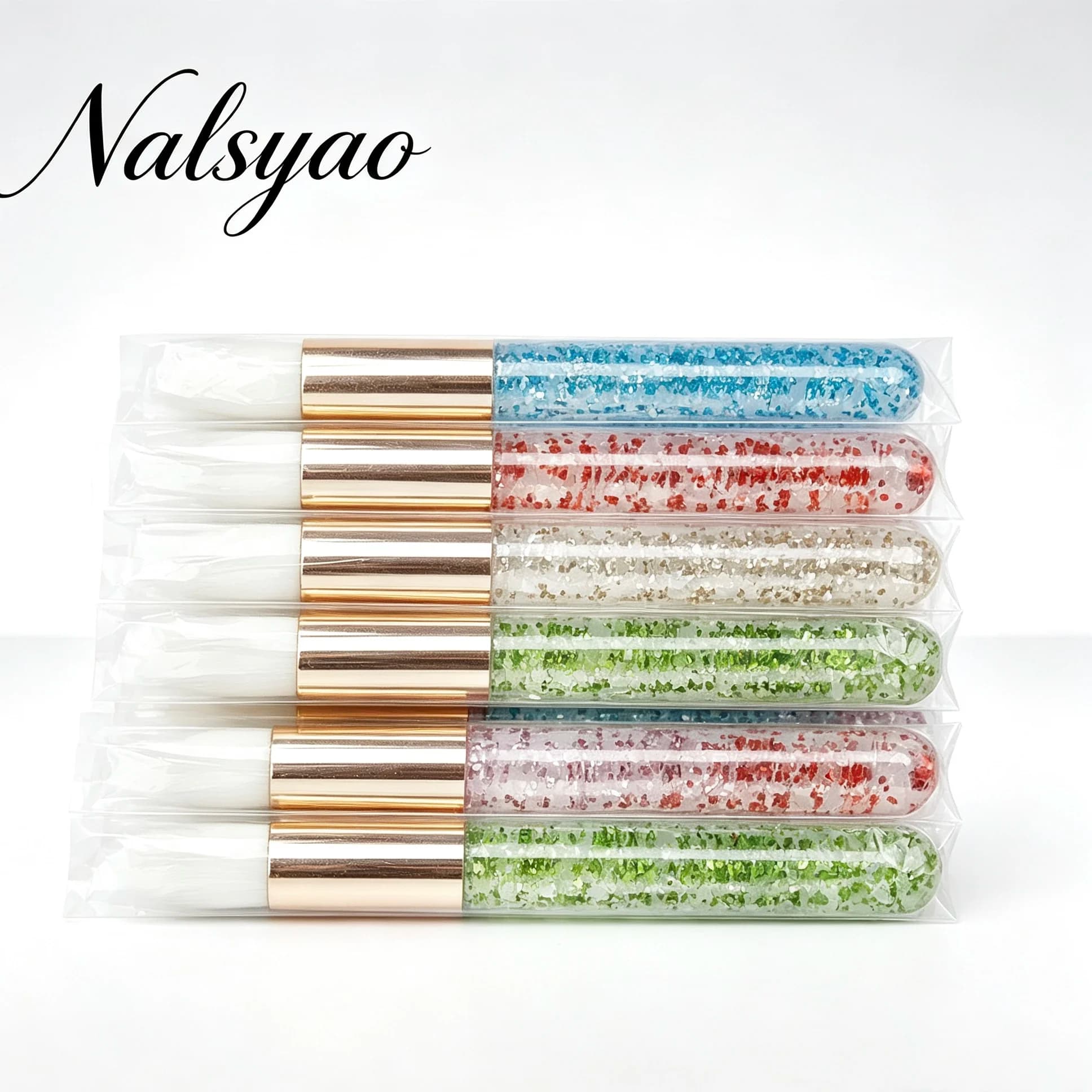Lashes Shampoo Brush Eyelash Extension Peel Off Blackhead Remover Makeup Tools 20 Pcs Crystal Eyelash Cleaning Brush Supplies