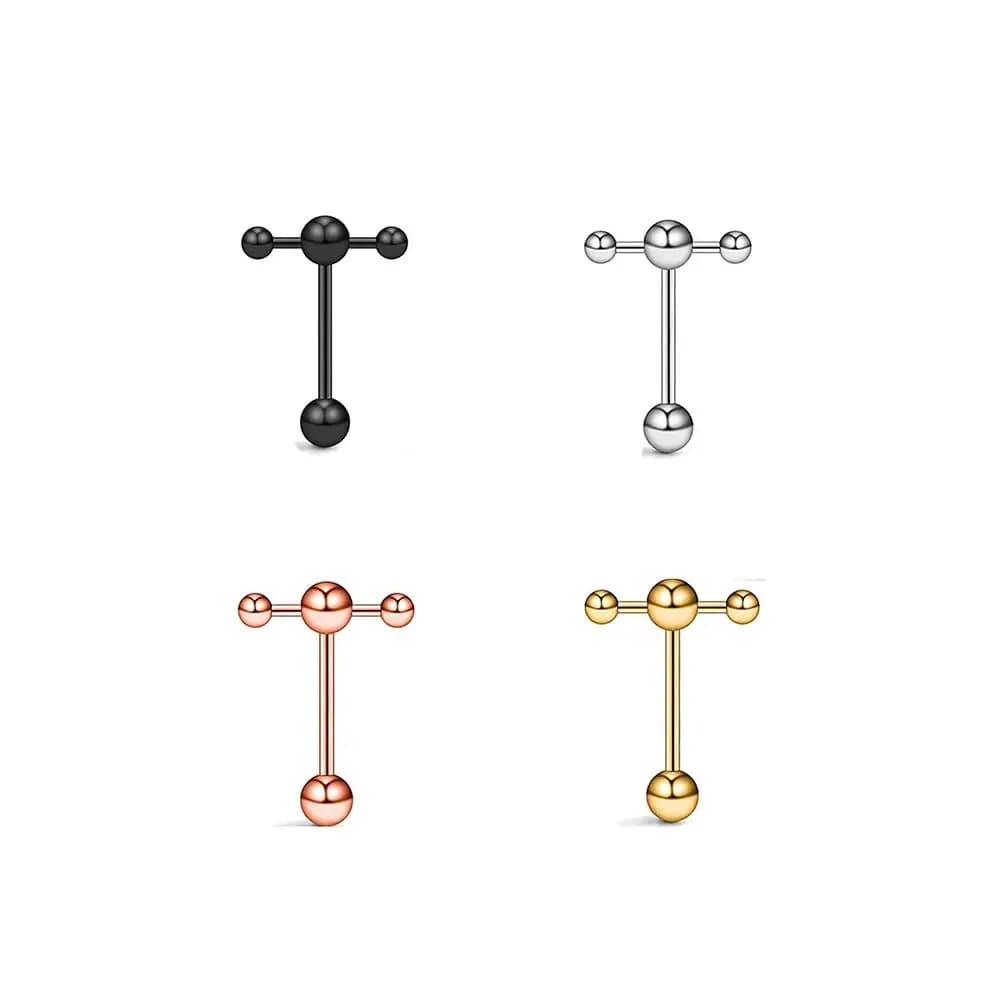 Piercing per Lingua Creativo e alla Moda, Orecchini da Donna, Piercing per Lingua, Anello per Lingua, Piercing a Bilanciere per Lingua, Gioielli per il Corpo