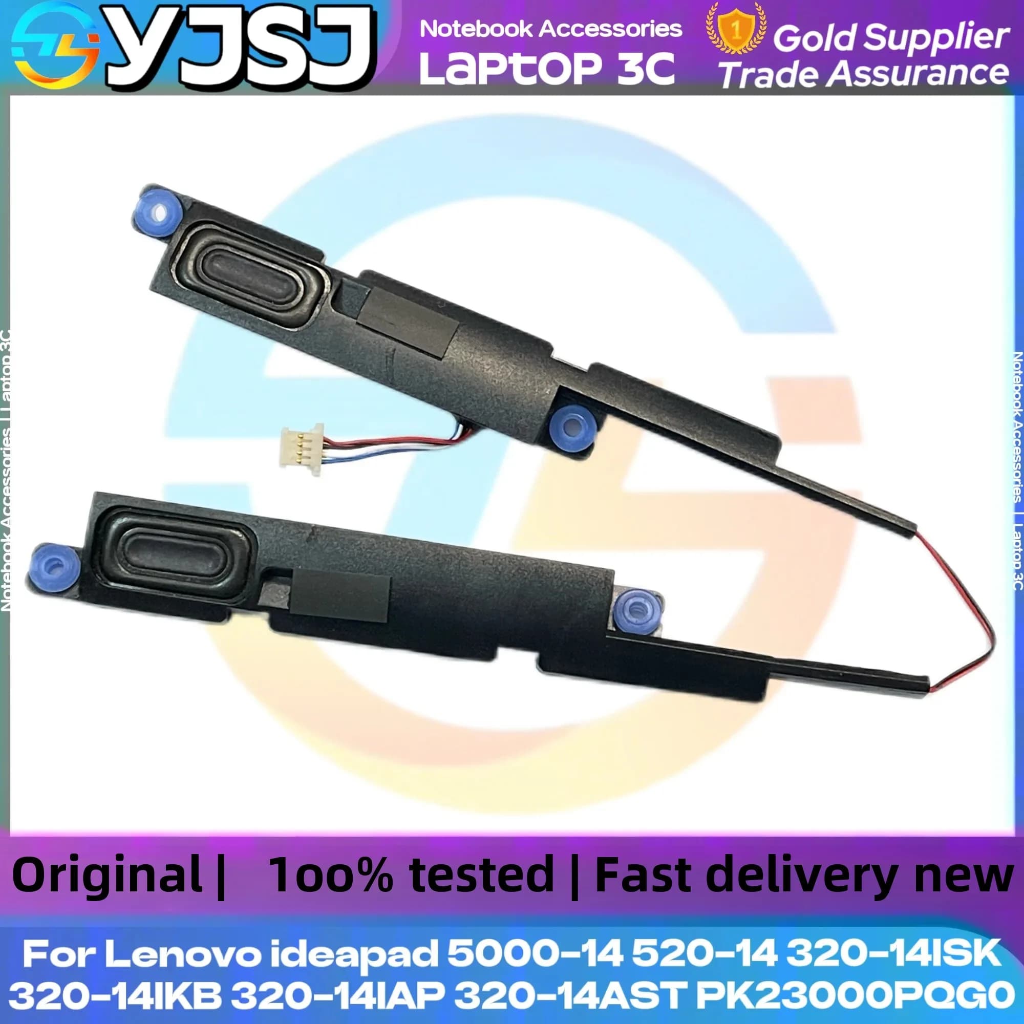 Nuovo altoparlante incorporato per laptop originale per Lenovo ideapad 5000-14 520-14 320-14ISK 320-14IKB 320-14IAP 320-14AST PK23000PQG0