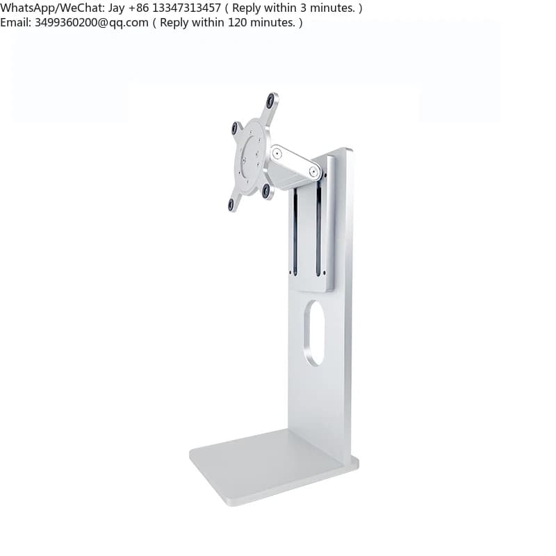 Supporto per Monitor Regolabile 24"-27" 32"-40" con Rotazione a 360 Gradi, Stand da Scrivania per Schermo