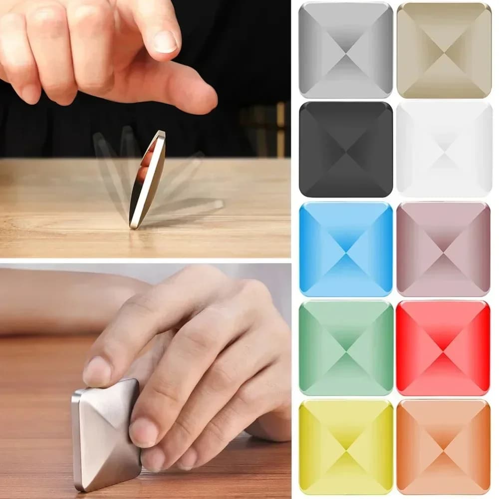 Giocattolo da scrivania in plastica Abilità Desktop Flip Rotante Tasca Fidget Spinner Giocattoli antistress per bambini Regalo per adulti giocattoli para adulltos
