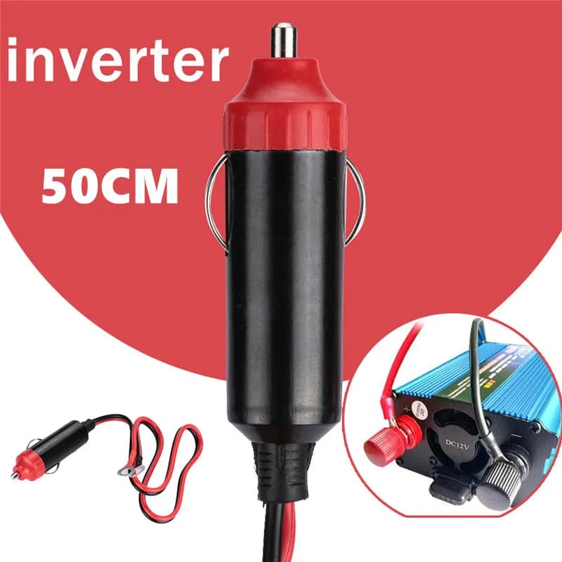 50CM 12V a 220V filo accendisigari spina cavo adattatore cavo spina Inverter di alimentazione alimentatore portatile accessori auto