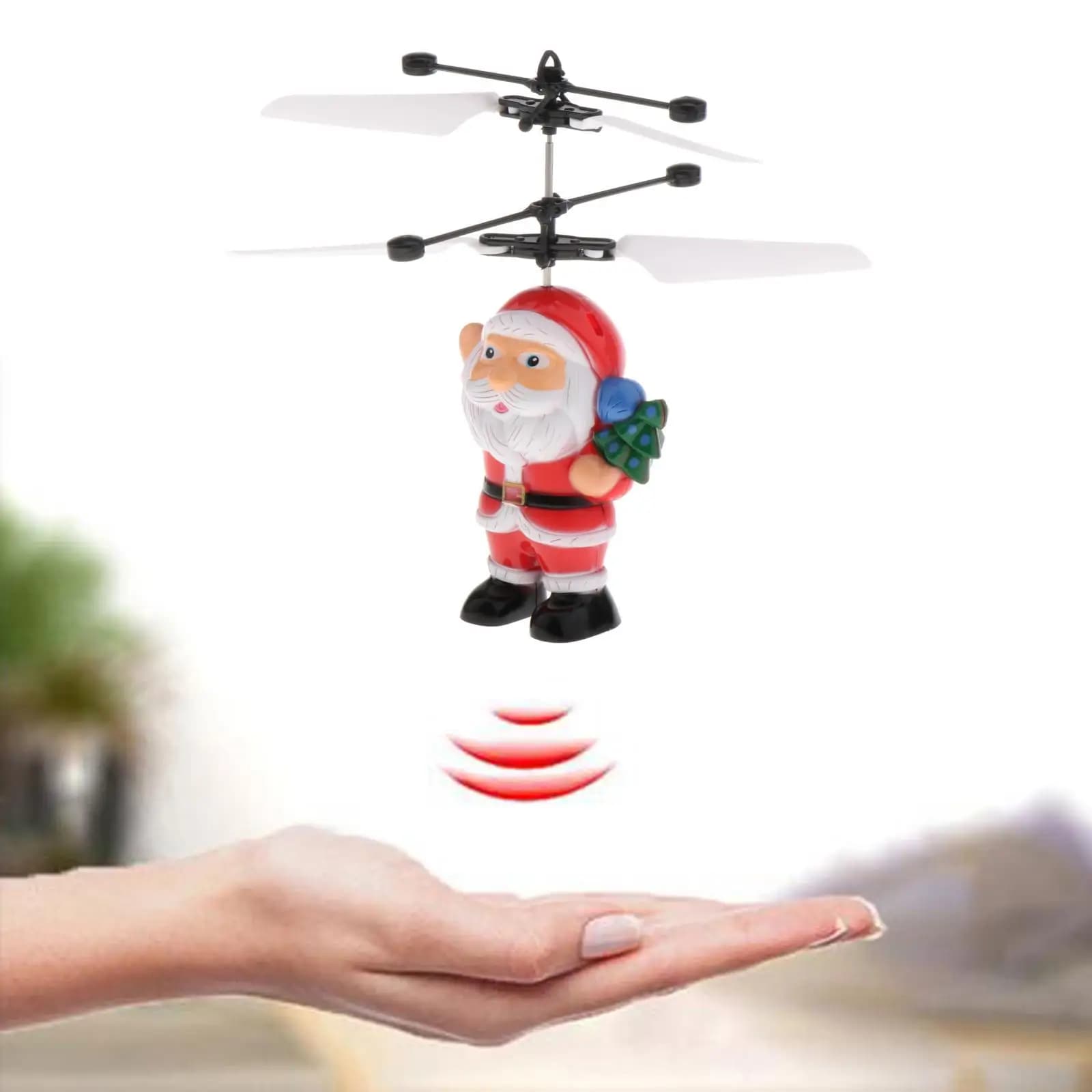 2x elicottero per bambini giocattolo volante per aeroplano RC a induzione UFO volante a mano