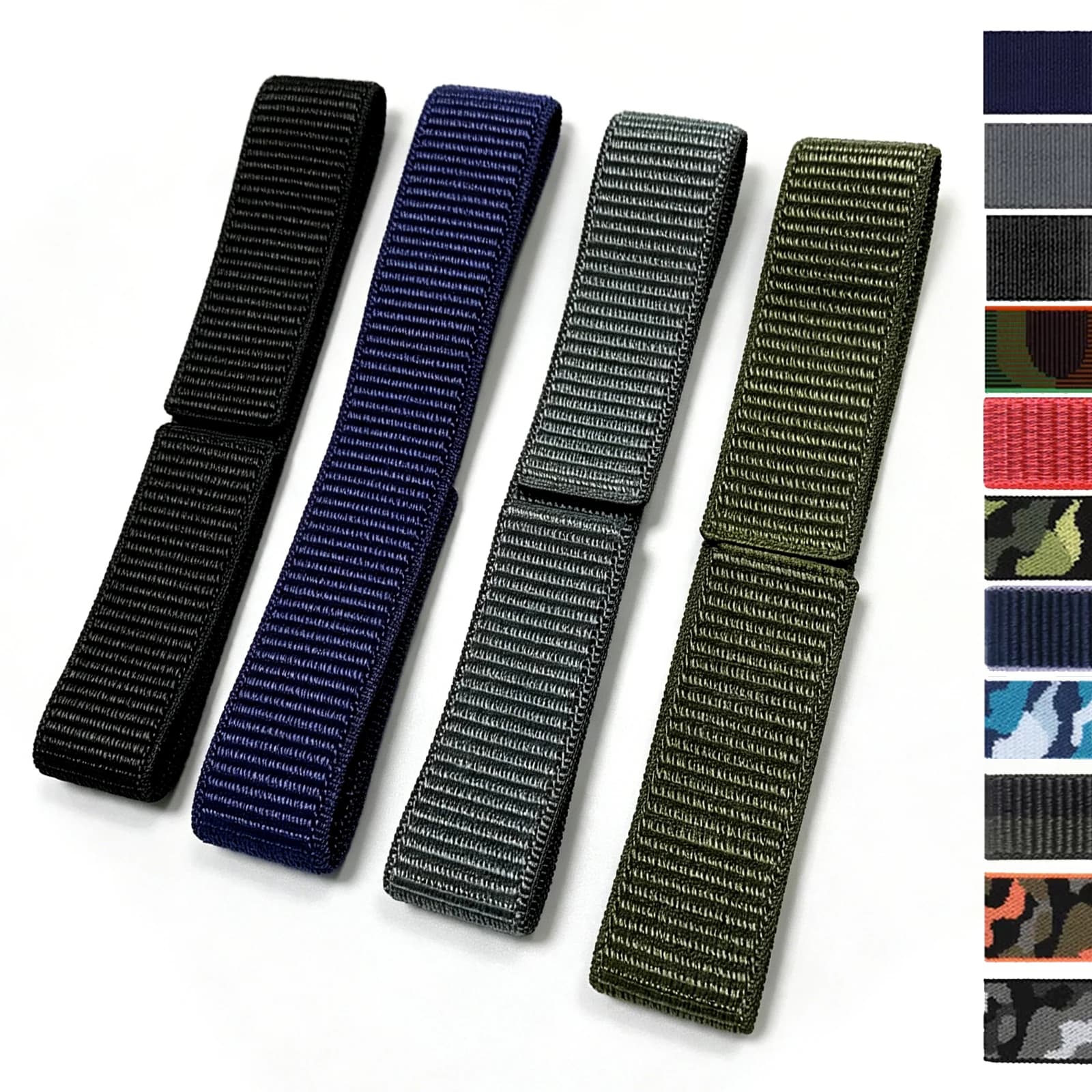 26/22mm Hook Loop Nylon Watch Strap For Garmin Fenix 8 Pro 51mm 47mm Quick Release Band Tactix7 8 Enduro 3 2/Epix Sport Bracelet