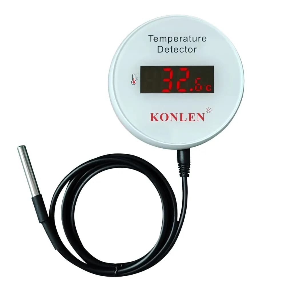 KONLEN Tuya Wifi sensore di temperatura 3m sonda filo termometro digitale Smart Life Home Water Pool congelatore termostato allarme remoto