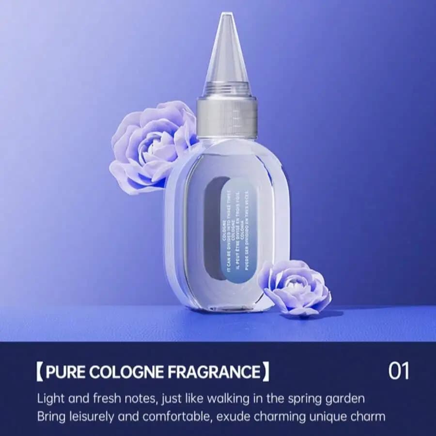 Caricabatterie per Auto 3-in-1 con Atomizzatore di Profumo, Deodorante per Auto, Luce da Tetto e Doppio Cavo Retrattile