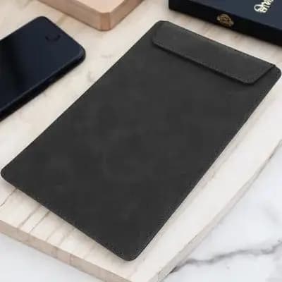 Porta Menu con Clip, Organizzatore per Documenti, Lavagna per Scrivere, Portadocumenti per Ristoranti, Uffici, Conferenze, Portatile