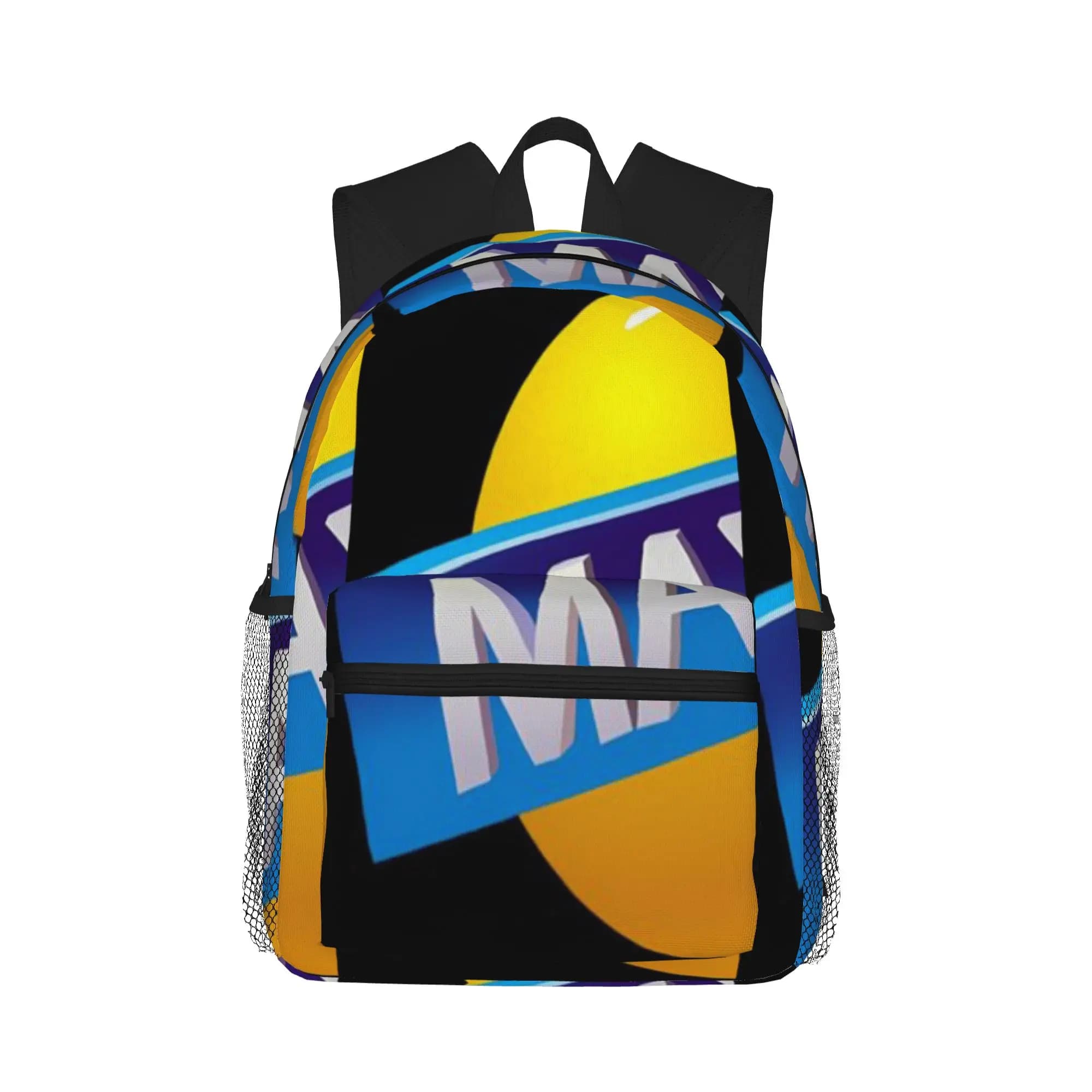 Zaino casual con logo Maxis Games per studenti e adulti Zaino femminile