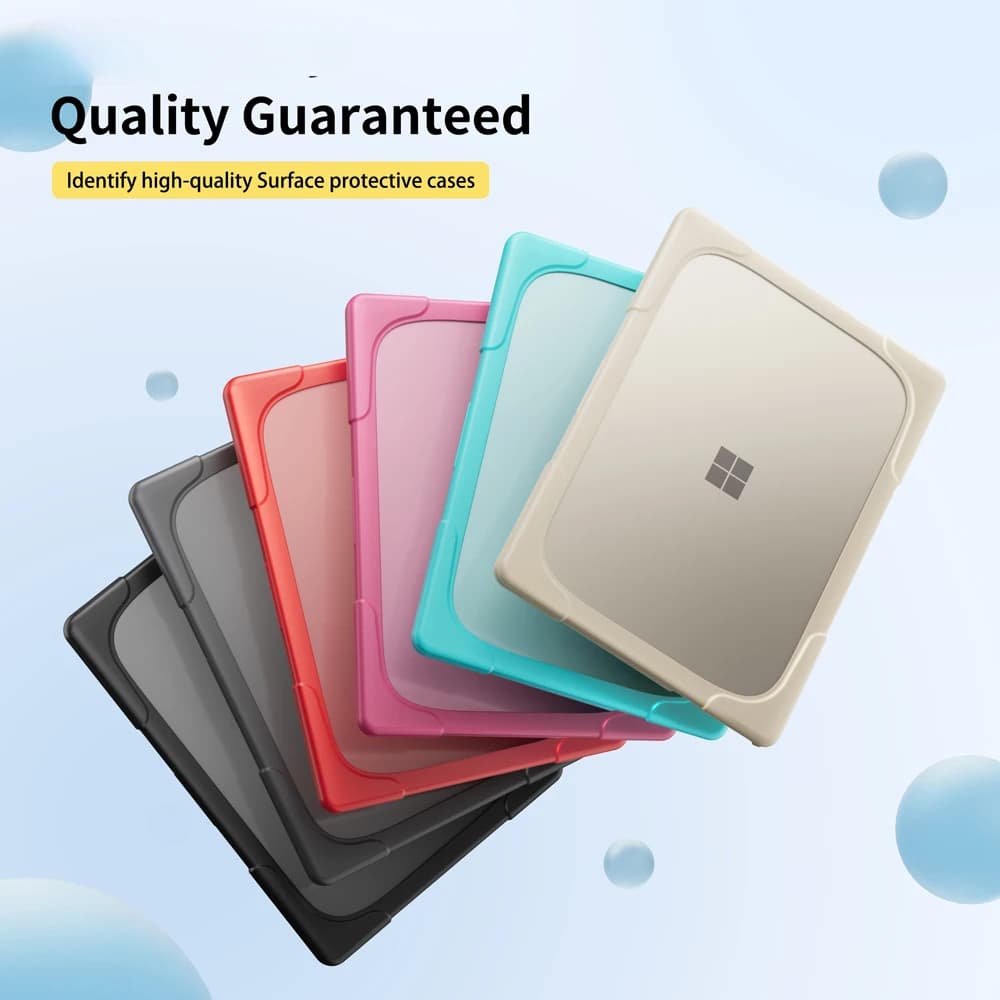 Custodia per Microsoft Surface Laptop 7 13.8 Alcantara in metallo 13.5 Go 1 2 3 12.4 Custodie con supporto da 15 pollici Custodia opaca per notebook