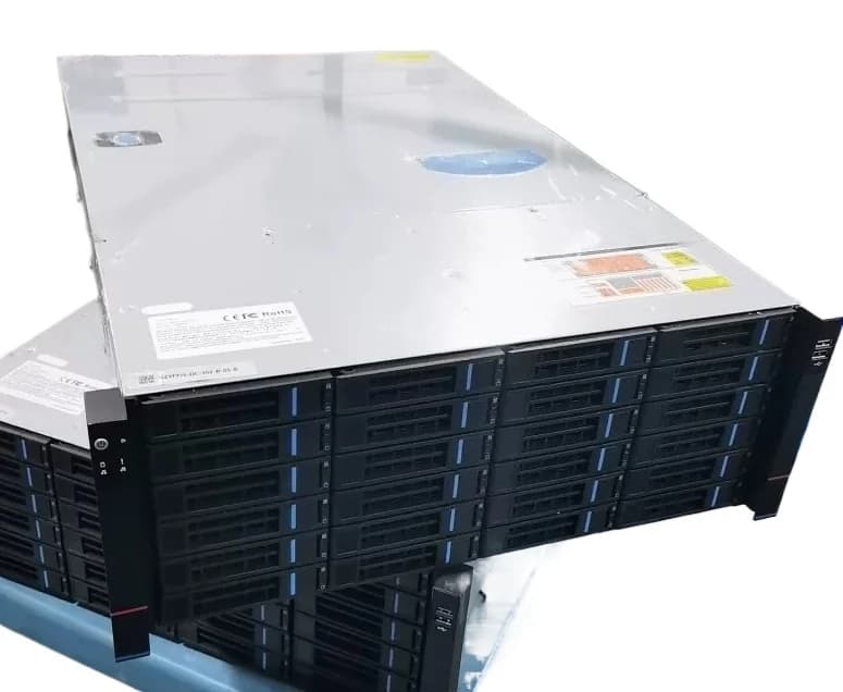4U Rack Server Storage Case 24 Hot-swappable Hard Disk Slots, 12G SAS SATA Backplane, Data Storage NAS Rackmount Chassis