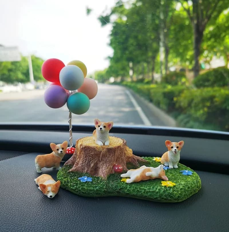 Nuova Statuetta Mini Trombetta Keji Fatta a Mano, Ornamento Decorativo da Scrivania, Regalo di Compleanno o Festivo