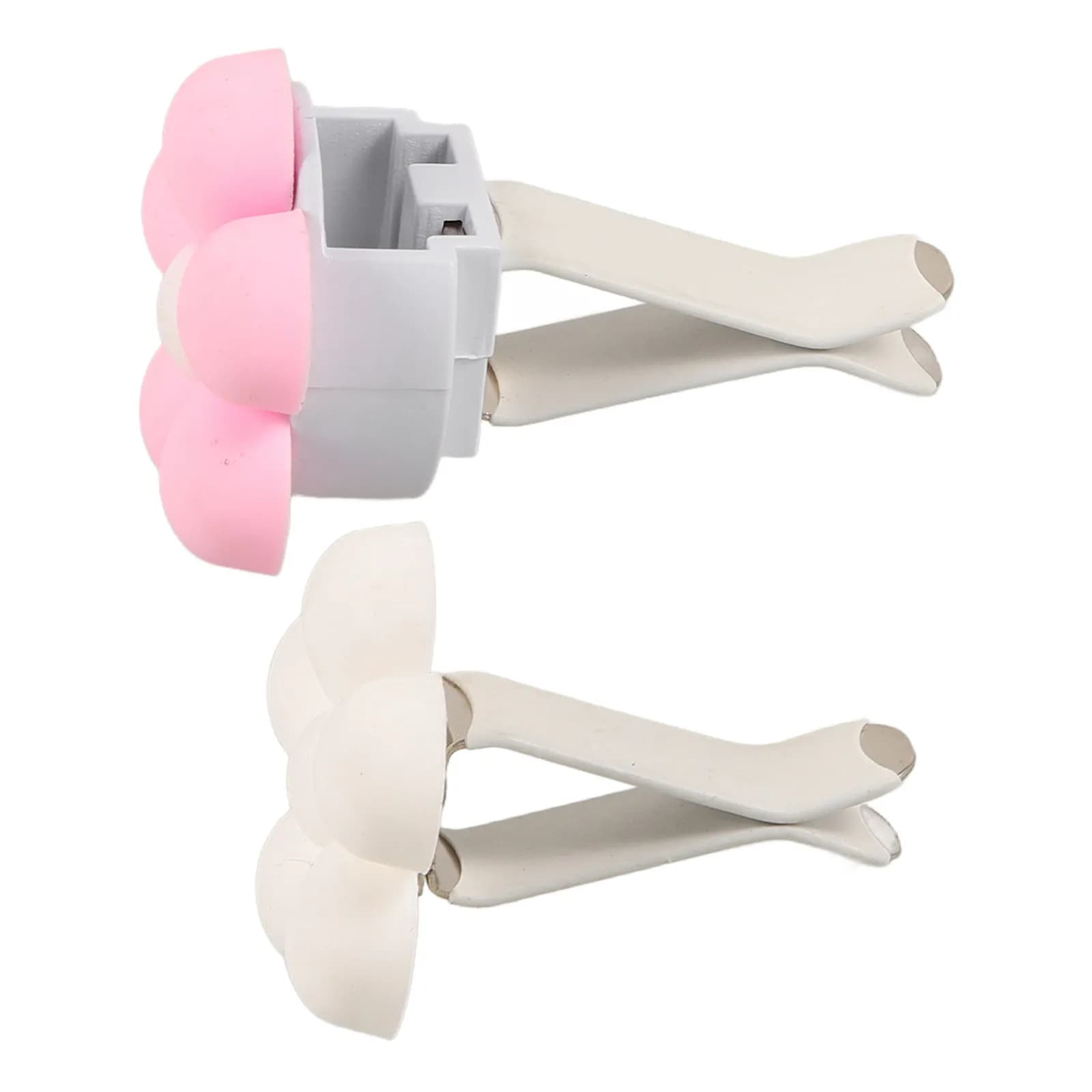 2 Pieces Clip Deodorant Car for Ventilation Bags, Clip Fragrance Door with Floral Design, Perfume Diffuser for Interior Car for Vehicle Dashboard