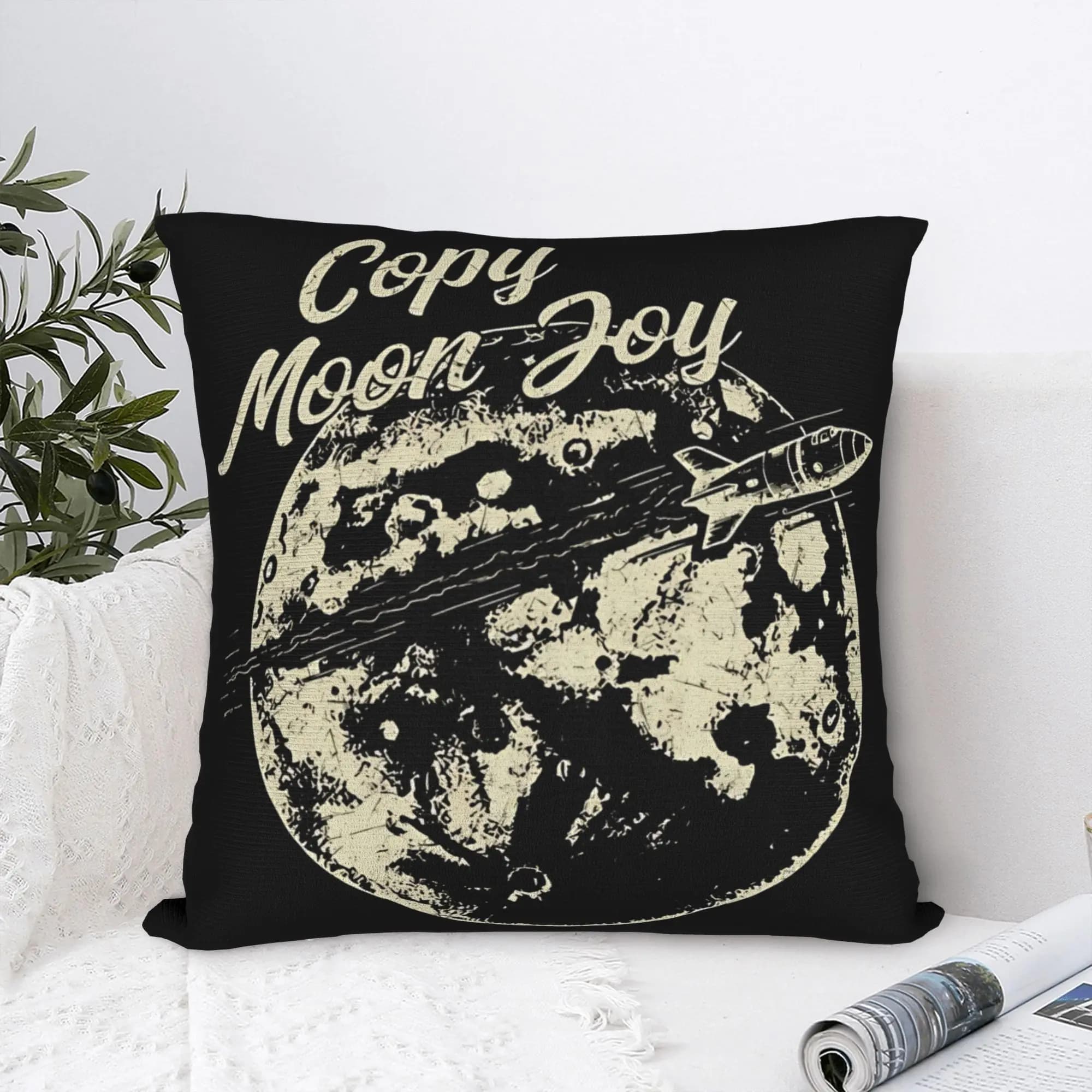 Copy Moon Joy Pillow Case Soft Pillow Cover Fashion Pillowcases For Sofa Car Home Decor