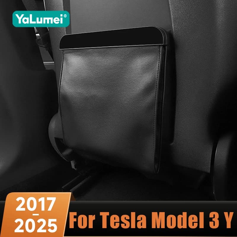 Auto Pattumiera Bidone Appeso Veicolo Spazzatura Custodia per la Polvere Scatola di Immagazzinaggio Per Tesla Modello 3 Y 2017 2018 2019 2020 2021 2022 2023 2024 2025