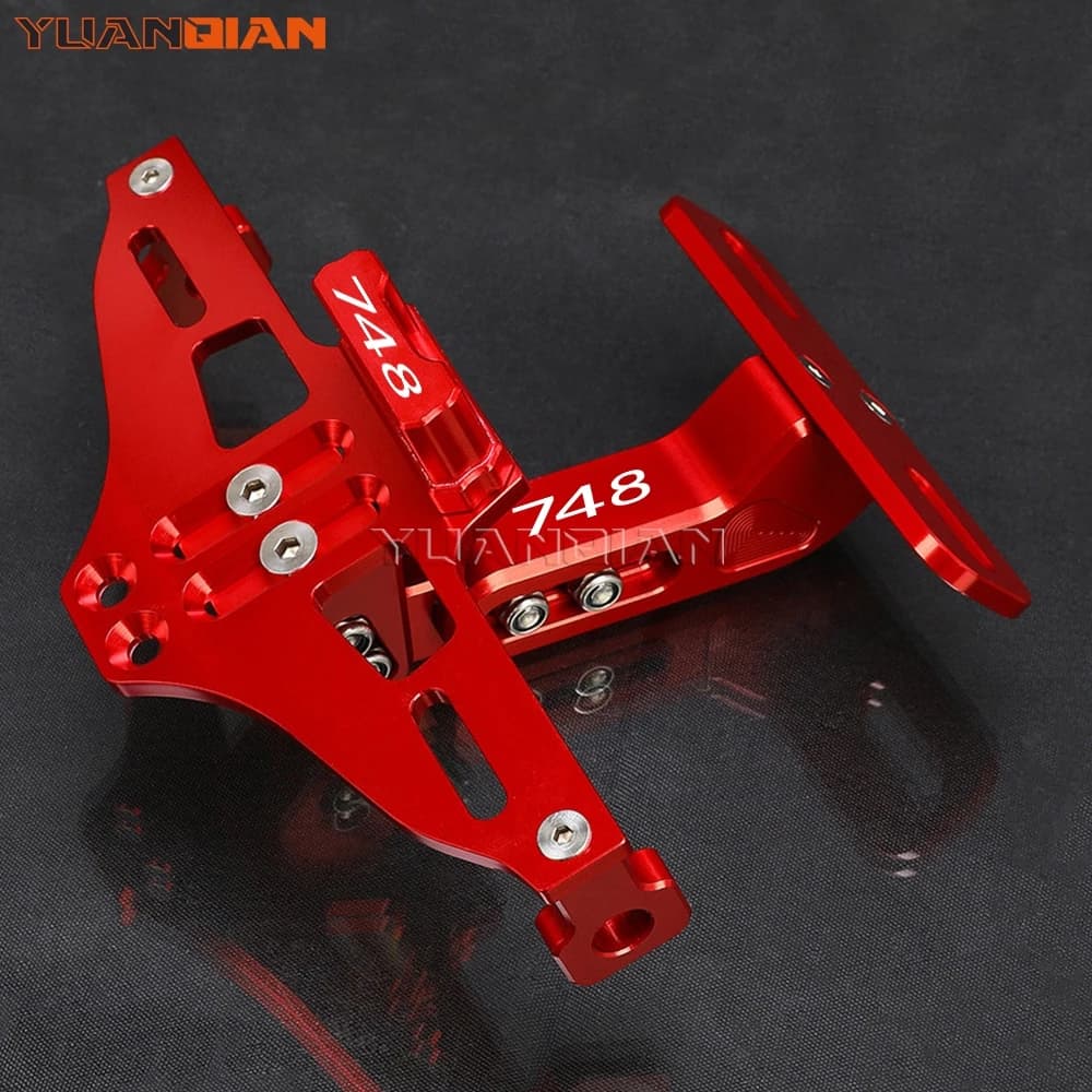 For ducati 748 1994 1998 1997 1996 1995 Motorcycle Rear Tail Tidy License Plate Bracket Holder LED Turn Signal Lights Accessory