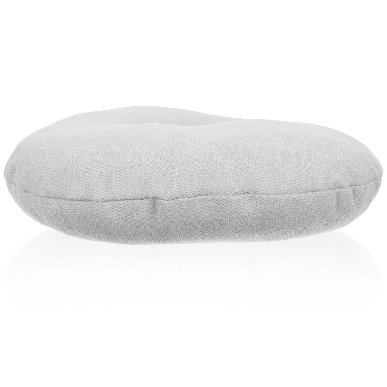 Large Grey Floor Cushion for Sitting Adults Meditation Pillow Seat Mat Soft Smooth Surface Long-Lasting Home Yoga Living Room