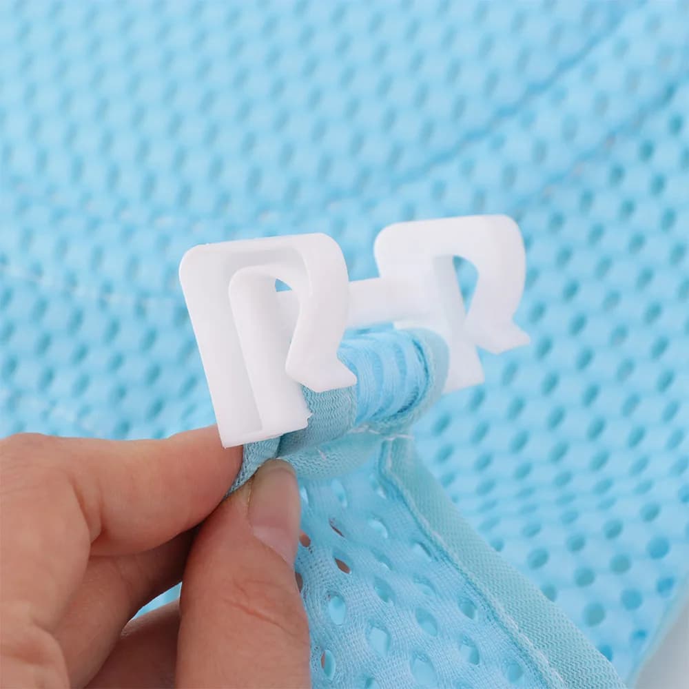 3 Color Adjustable Baby Bathing Net Anti-slip Cross-shaped Bathtub Support Net Newborn Infant Shower Pillow Mat Baby Nursing