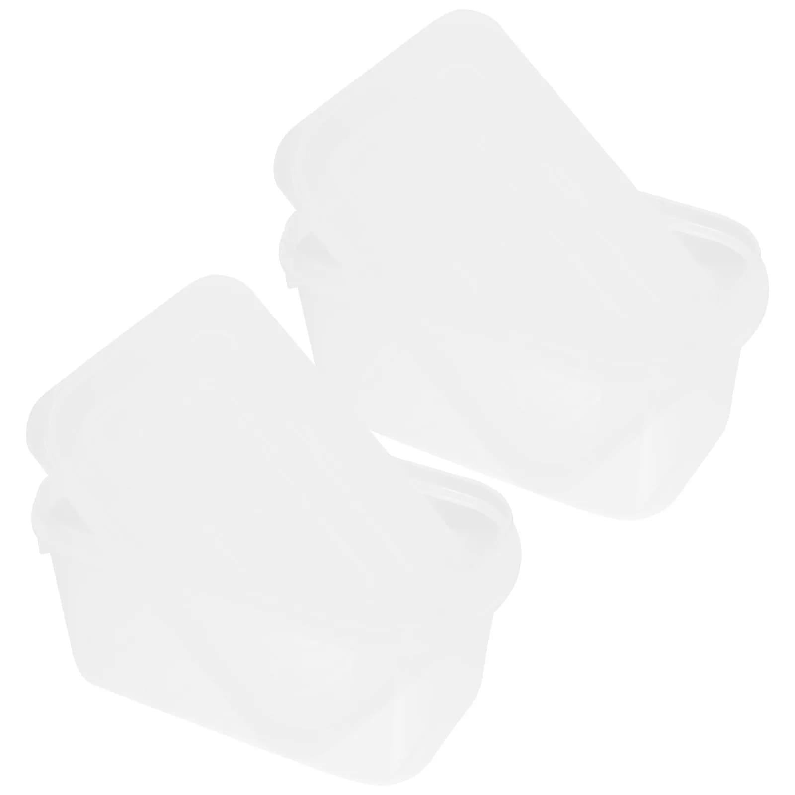 Set of 2 Multifunctional Food Containers, Ermetic Lunch Boxes, Refrigerator Containers, House Food Door