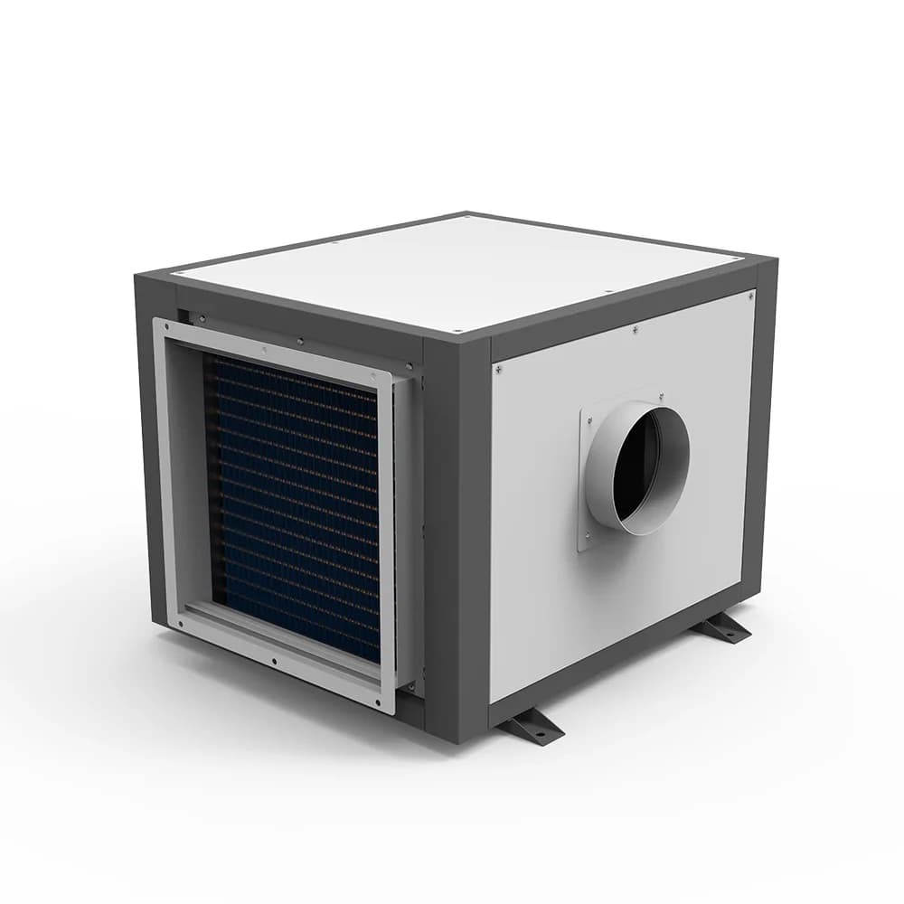 Deumidificatore Industriale Sospeso a Soffitto da 90L/G, Deumidificatore Commerciale per Essiccazione dell'Aria per Cantine, Seminterrati e Ambienti Industriali