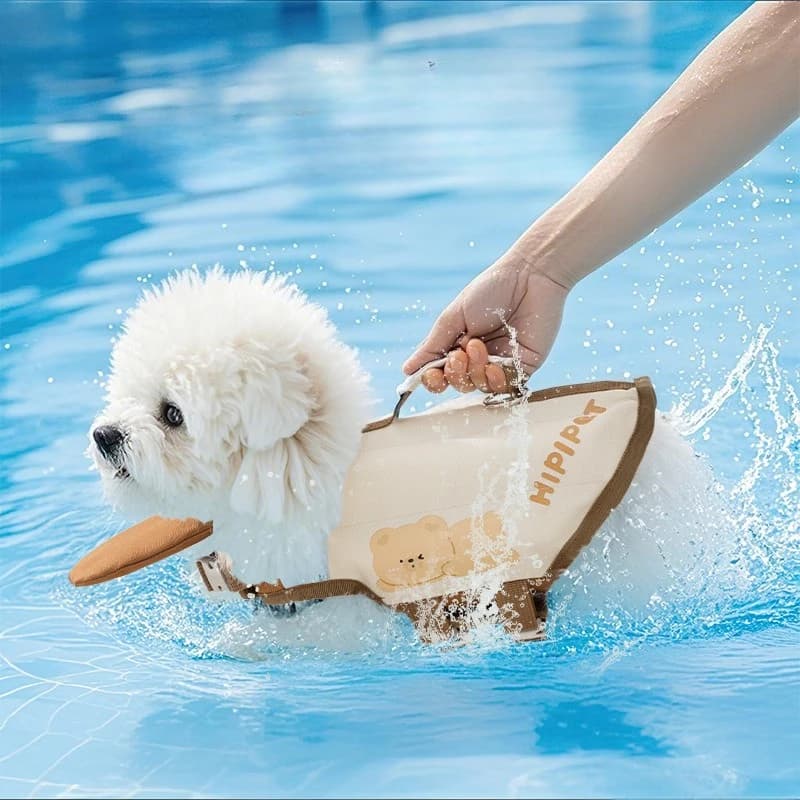 Pet Dog Life Vest High Buoyancy Swim Life Jacket for Medium Large Breeds Corgi Golden Retriever Water Safety Swimming Clothes