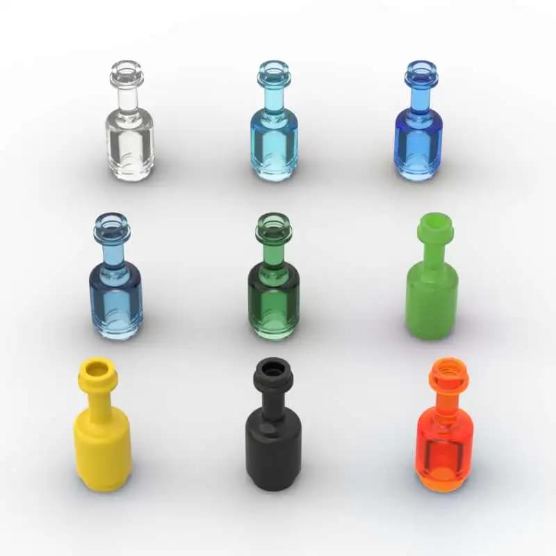 MOC 10 PZ 95228 Utensile Bottiglia di Vetro Trasparente Building Blocks Vino Assemblare Parti FAI DA TE Mattoni Particelle Giocattoli Per Bambini Regali per bambini