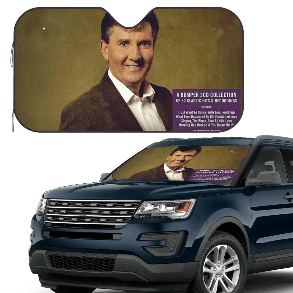 Daniel O'Donnell Gold Collection Parasole Parabrezza Parabrezza anteriore per auto Finestra Parasole Accessori Coperture