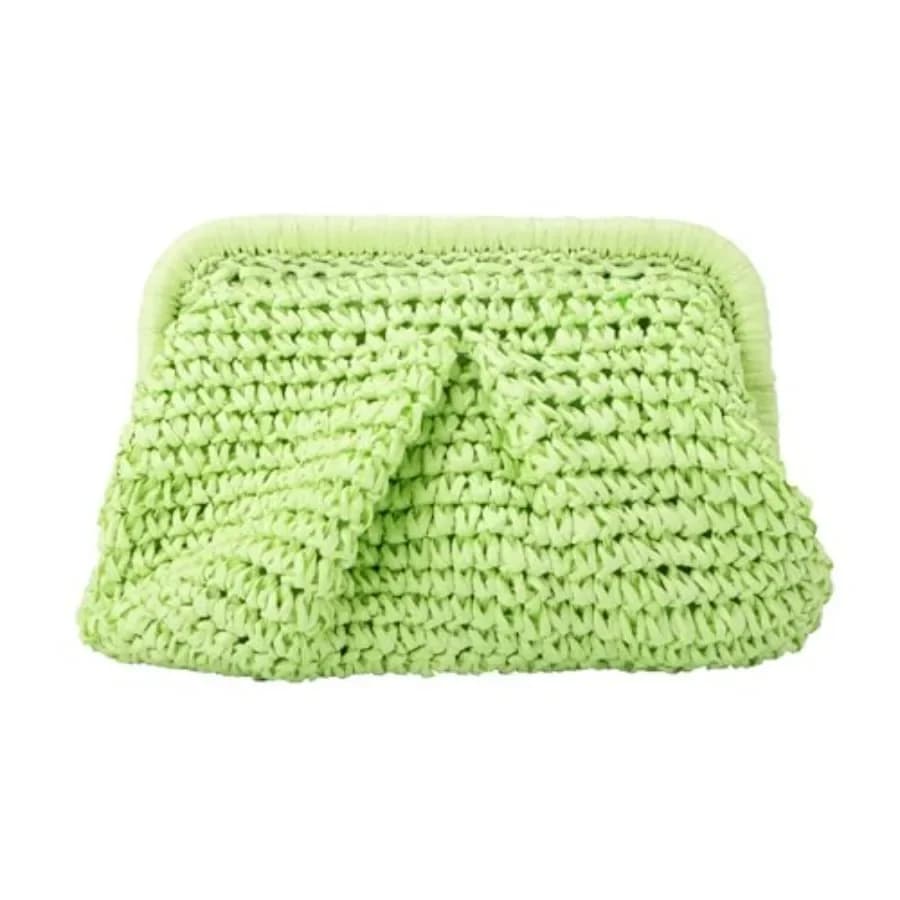 Borse a tracolla in paglia Emprier da donna, pochette a nuvola, borsa a tracolla estiva da spiaggia in paglia intrecciata