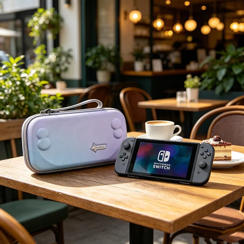 Suitable for Nintendo Switch 2nd generation slim storage bag waterproof hard shell protective case game console protective case