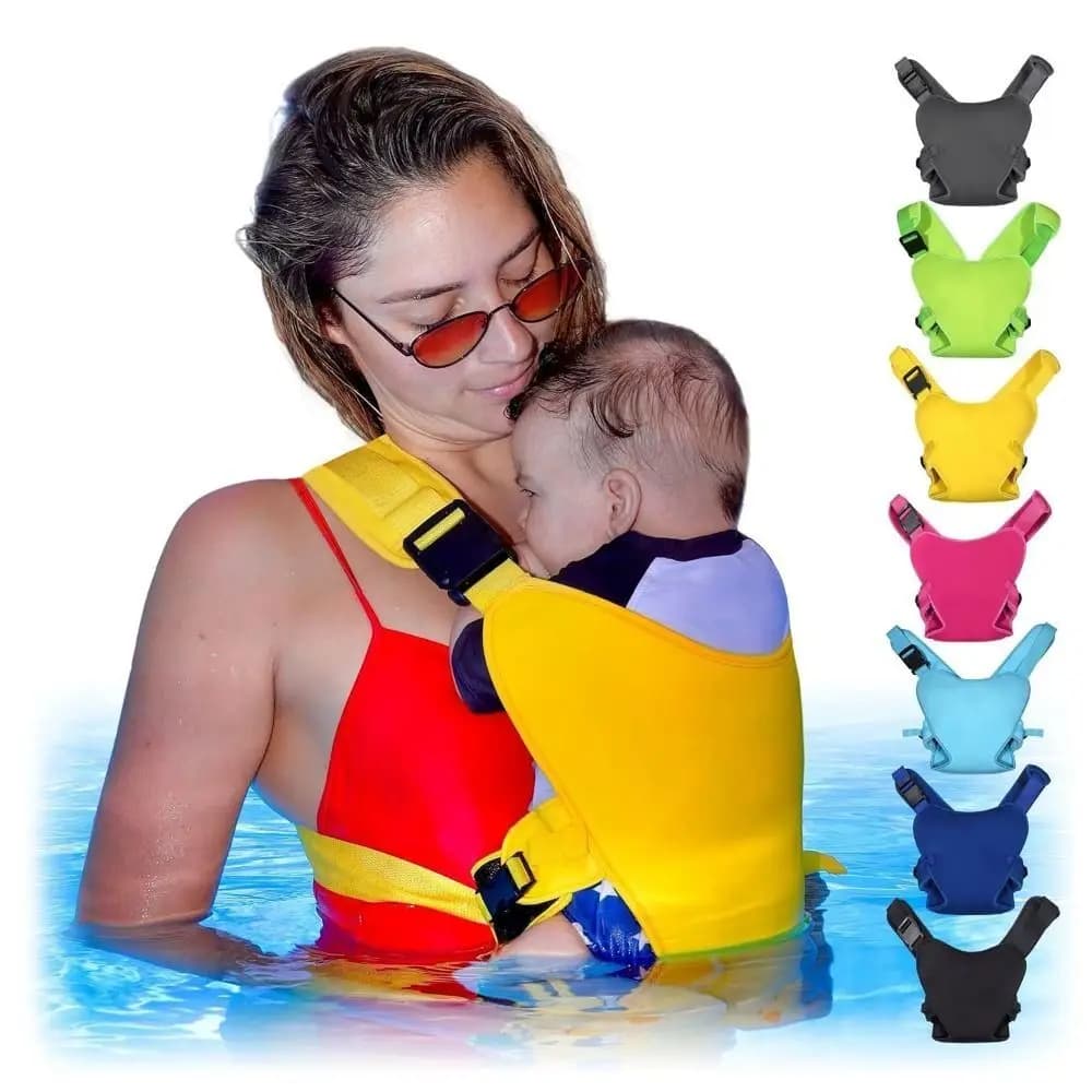 Marsupio con tracolla regolabile Avvolge il nuoto Quotidiano Sedile per anca a doppio uso Zaino per bambini Comodo marsupio per immersioni a doppio scopo
