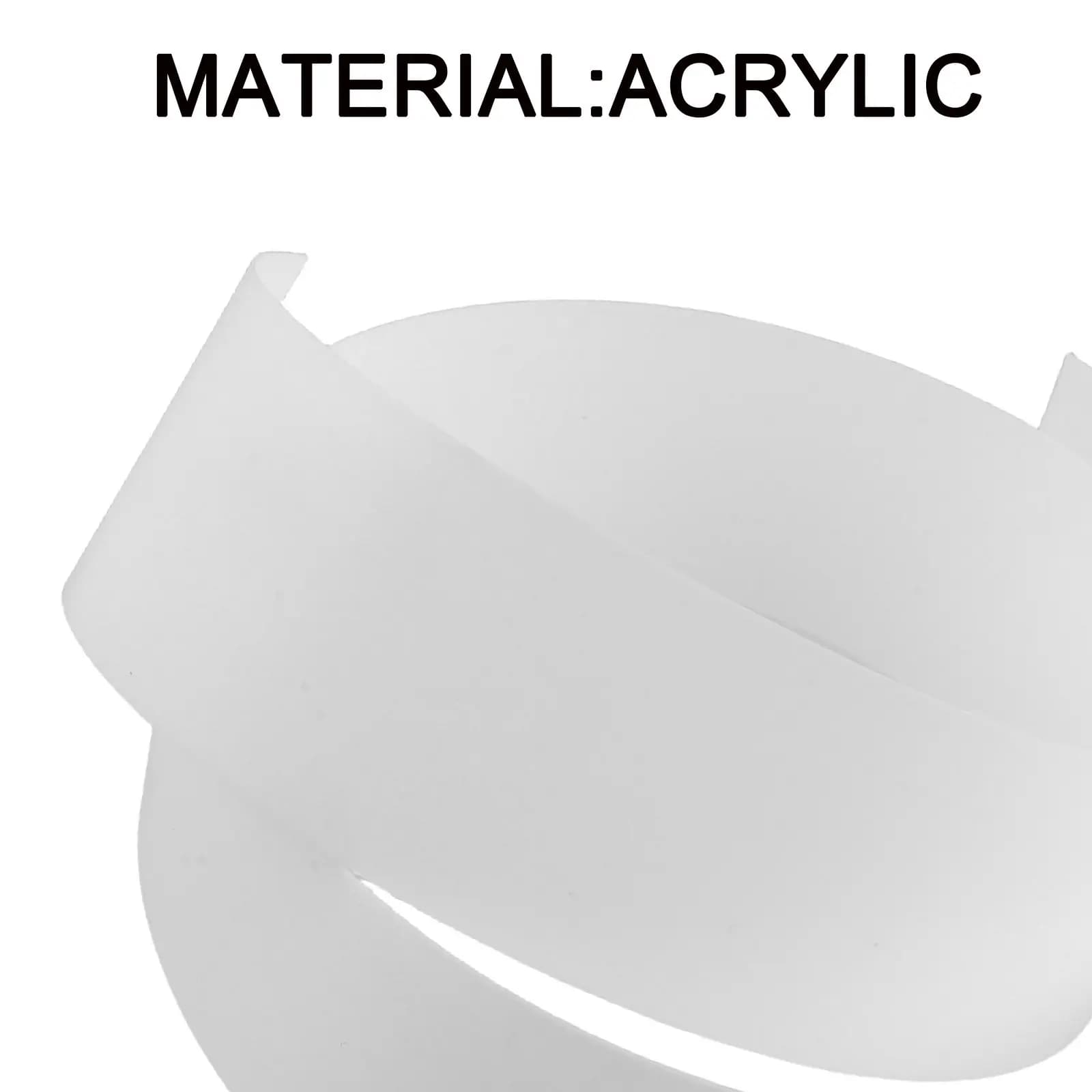 Pannello Diffusore di Luce LED, Lastra Diffusore Flessibile per Strisce LED, Copertura Pieghevole per Canali LED