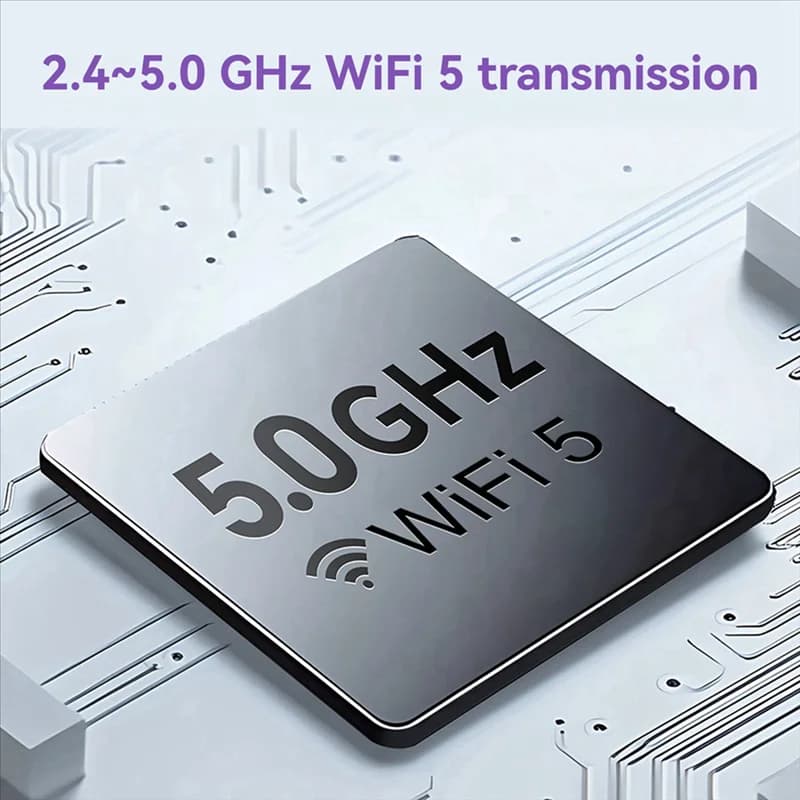 B04B-Wireless Car Adapter Smart Mini Box Plug & Play Bluetooth for Wireless Wired Car Models
