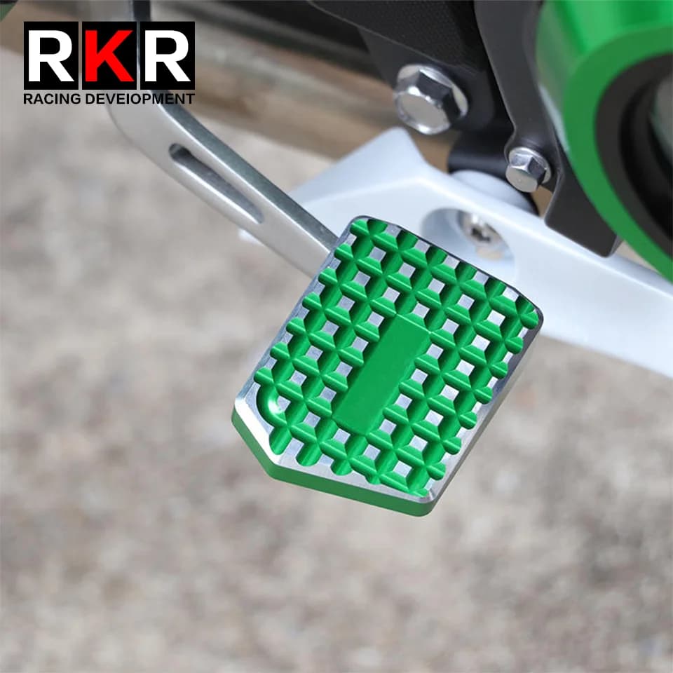Pedale Freno Moto CNC, Leva Freno Posteriore, Estensore Poggiapiedi, Accessori per KAWASAKI NINJA400 Ninja 400 Z400
