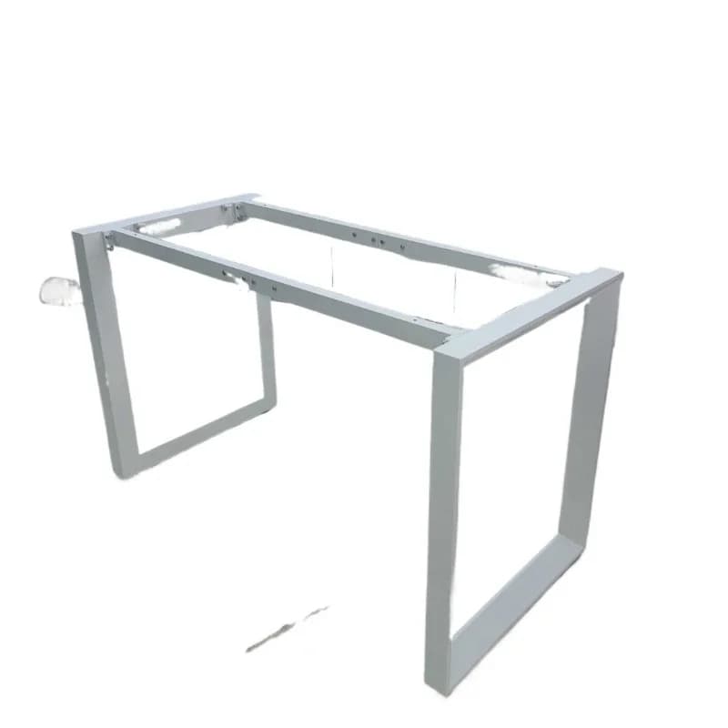 Gambe per scrivania in metallo regolabili, mobili da soggiorno, design moderno.