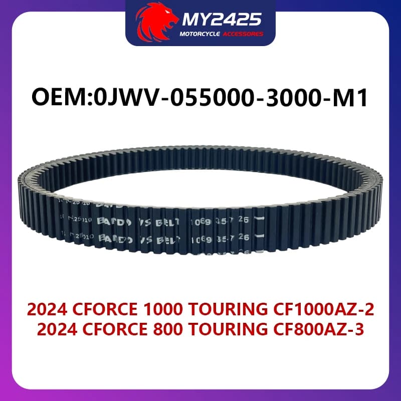 Cintura CVT 1069x35.7x26 Per CF1000 CFX10 2024 CFORCE 800 1000 TOURING CF800AZ-3 CF1000AZ-2 0JWV-055000-3000-M1