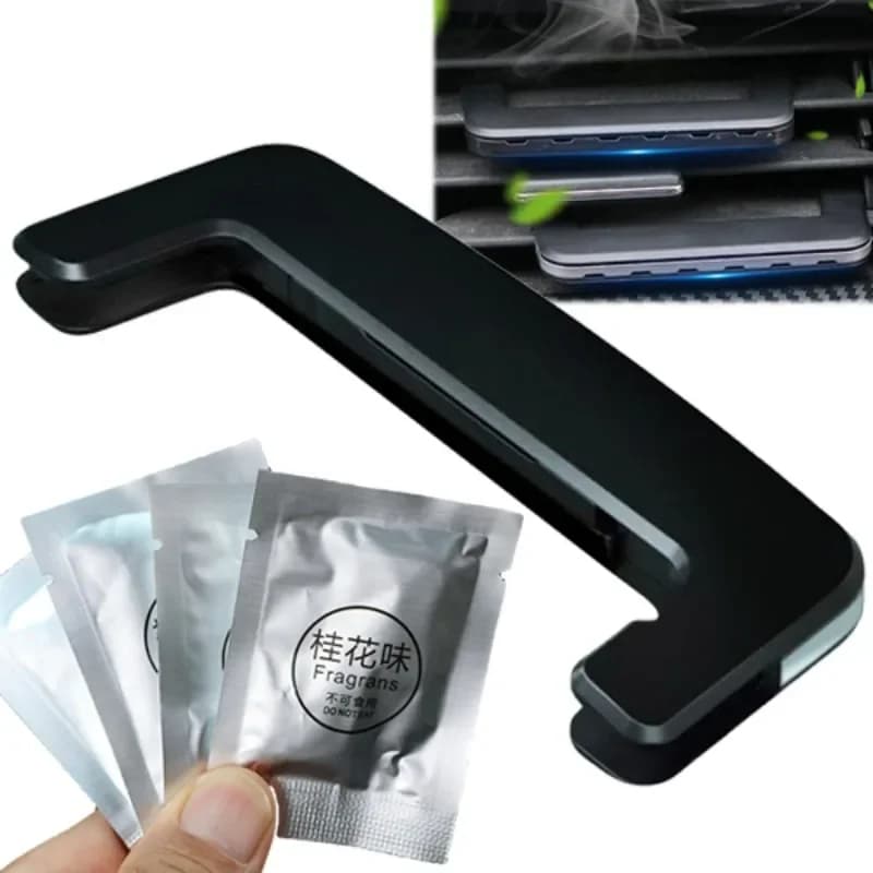 Car vent clip Aroma for auto Perfume Perfume for auto Invisible Toggle Fragrance Strip Clip for solid aromatherapy Fresh air Remove Odor Tablets