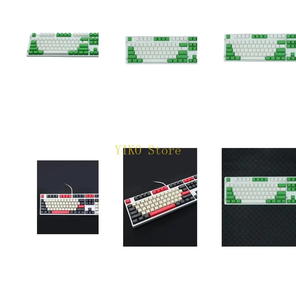 PBT K32C sublimation mechanical keyboard cover for key with Ke engraved OEM profile
