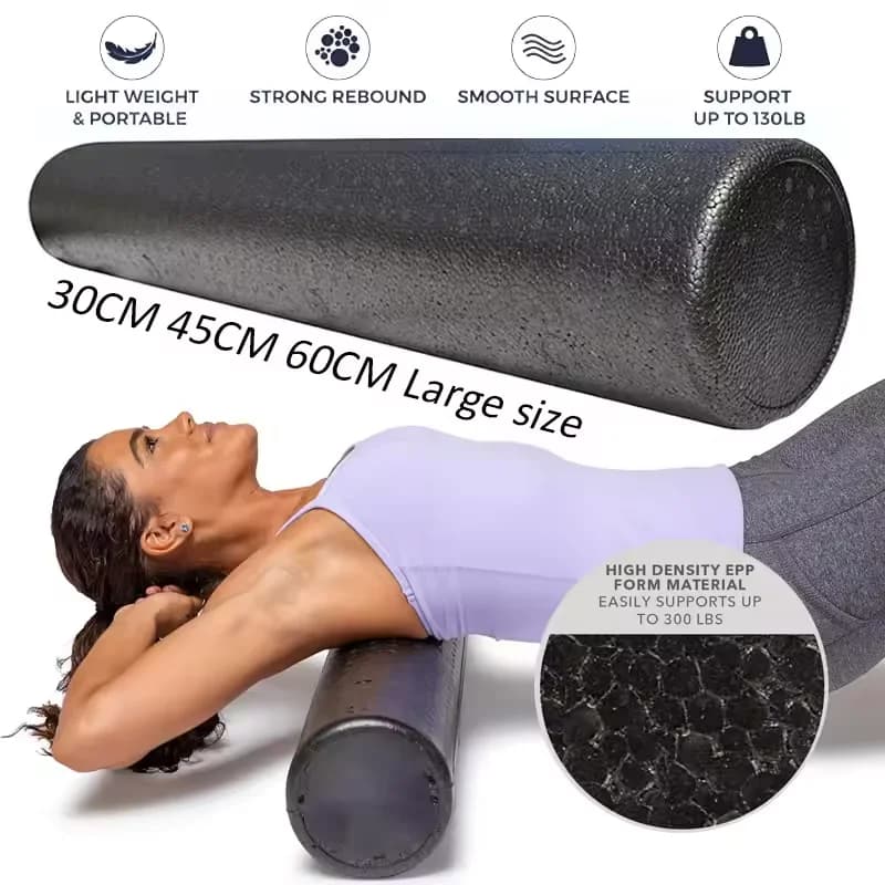 Long Yoga Column EPP High-Density Foam Roller for Yoga Fitness Portable Pilate Body Exercise Training Home Gym Fitness Equipment