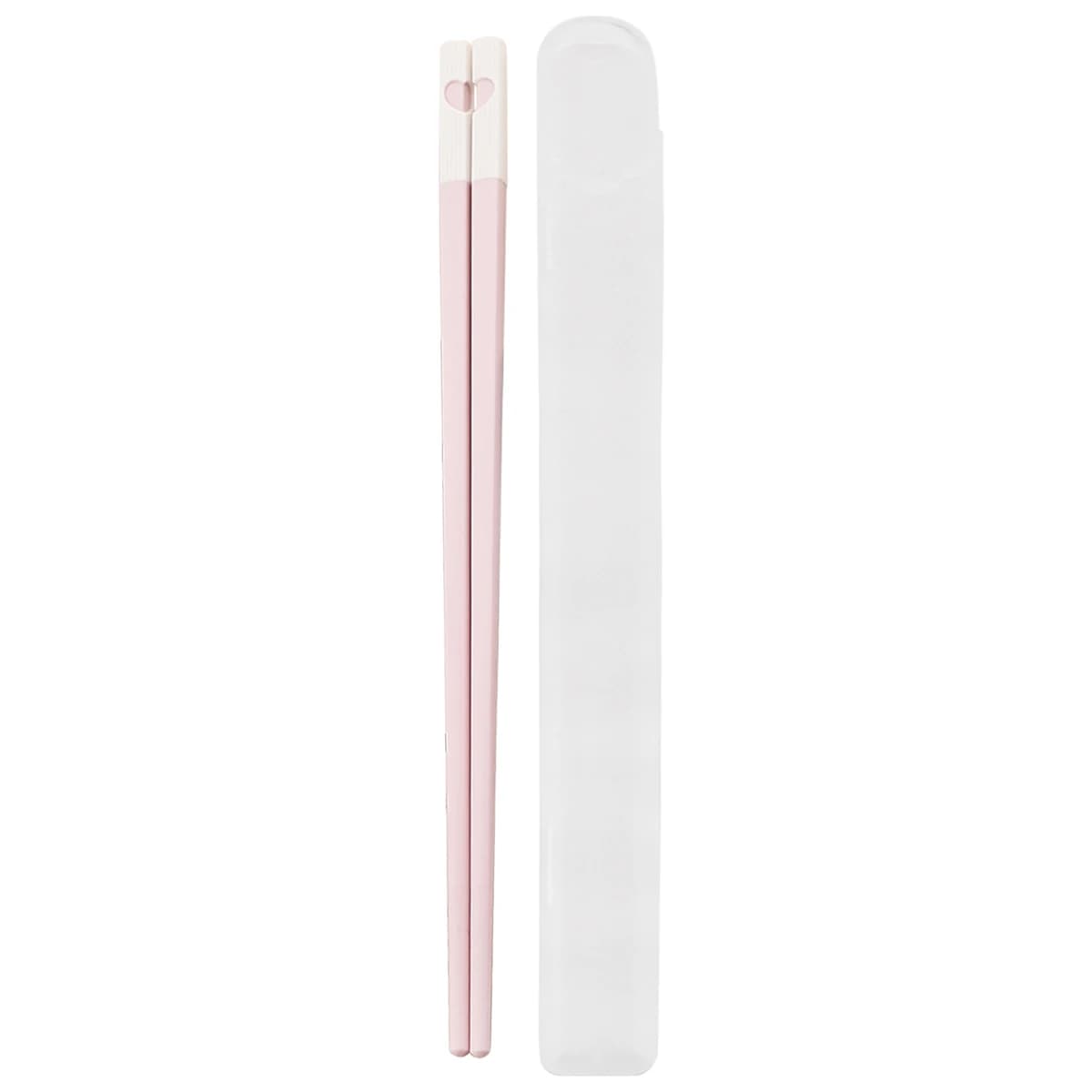 1 paio di bacchette d'amore con scatola di immagazzinaggio Set bacchette da sushi durevoli antiscivolo Bacchette in lega adatte per regali di feste
