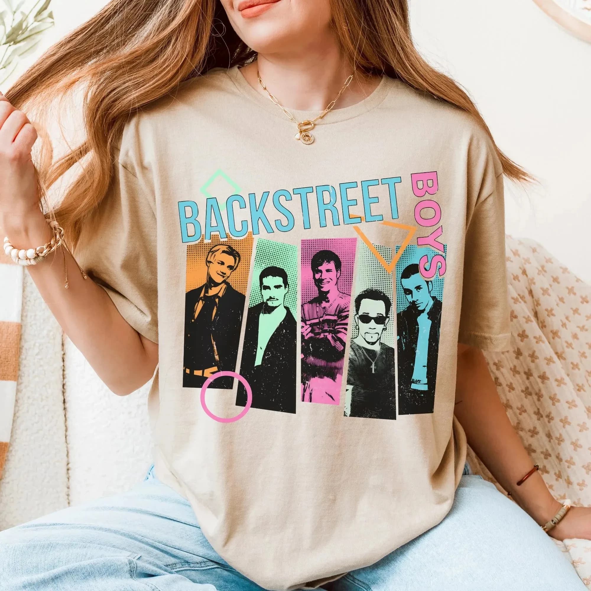 Backstreet Boy Band BSB Rock Shirt Vintage Pop Shirt Bring Memory Back Street Men Women Boys Girls 7 T-Shirt UNISEX