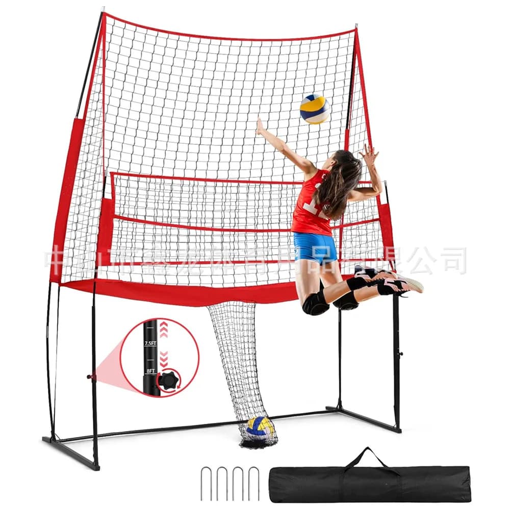 11 * 8 feet volleyball practice net, volleyball setter spike net, serve practice net, return net