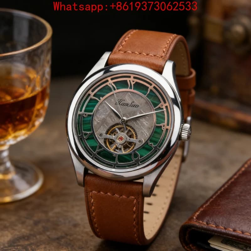 Orologio Meccanico da Uomo Personalizzato Serie Meteorite 2026 Nuova Collezione Esplorazione Universo