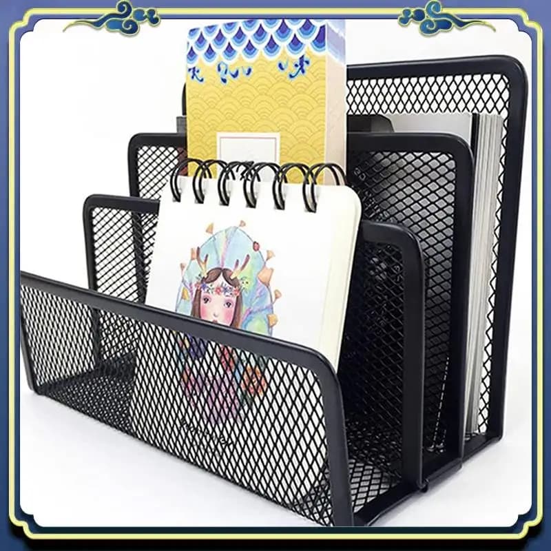 Organizzatore di posta da scrivania portatile 5X Portadocumenti piccoli Organizzatore di lettere Documenti/archiviazione/cartelle/Organizzatore di carta per desktop