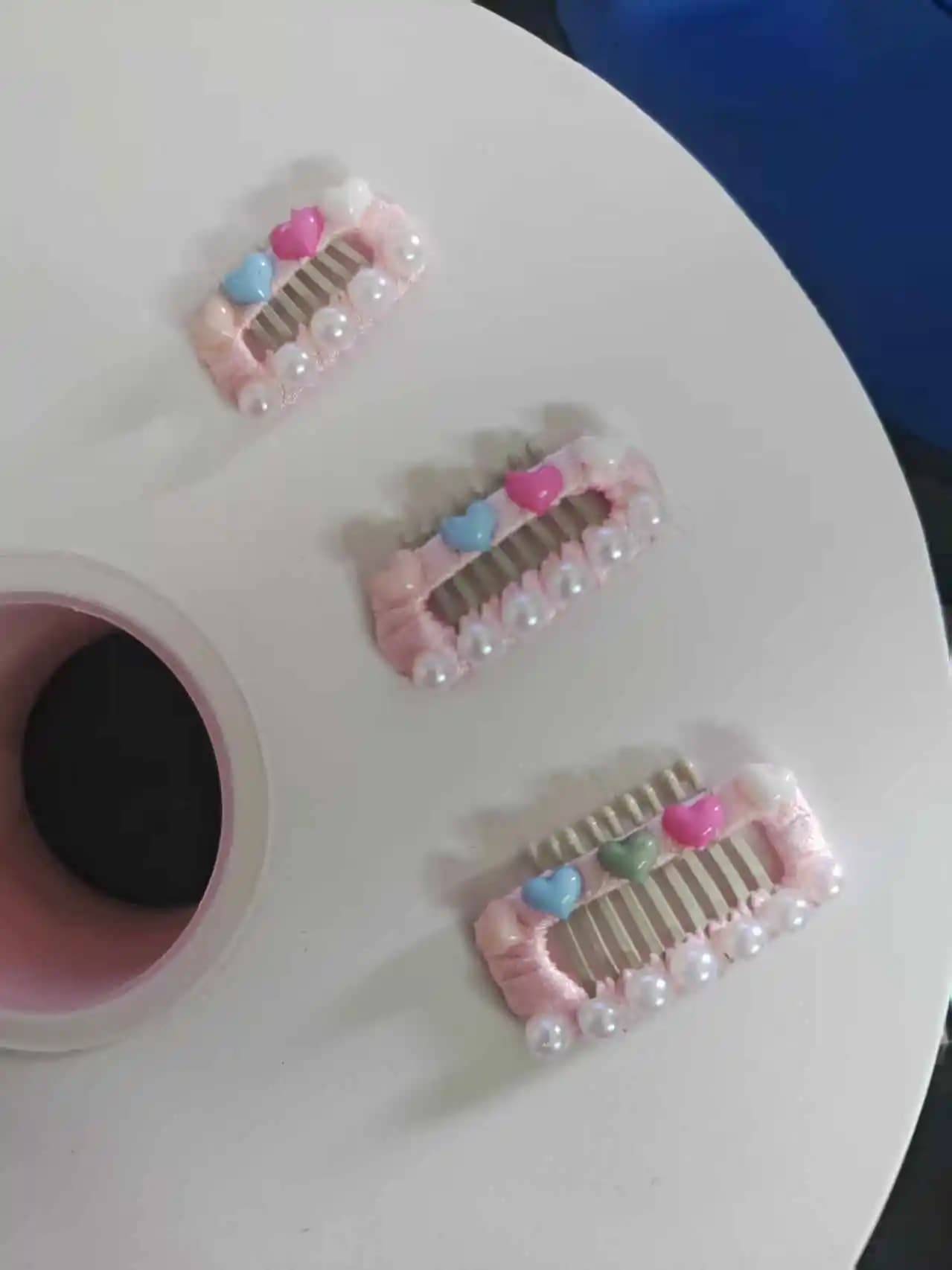 Forcina per cani carina fatta a mano BB forcina rotta per cuccioli toelettatura copricapo pettine coreano clip maltese Yorkshire Xishi accessori per animali domestici