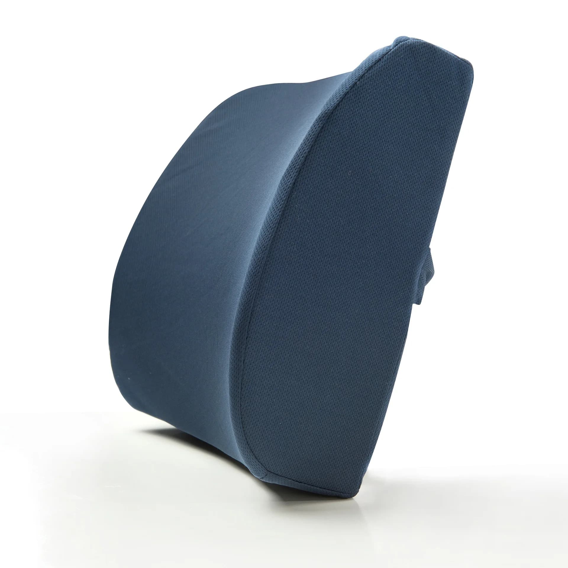 Cuscino di supporto lombare in memory foam: sedia da ufficio e cuscino per lo schienale dell'auto per alleviare il dolore