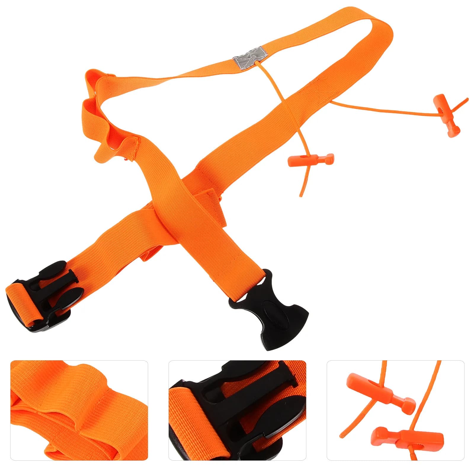 Breathable polyester racing belt with ergonomic design for sports, reusable for competitions