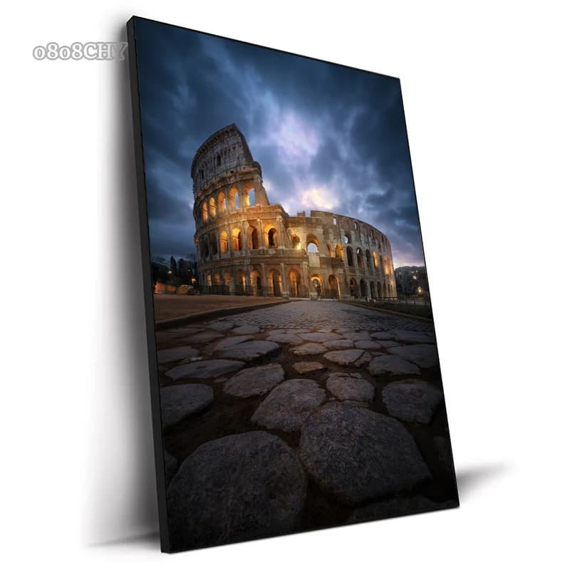 Immagine fotografica Roman Colosseum Poster HD Print Canvas Painting Colosal Wall Art murale per soggiorno Home Decor No Frame