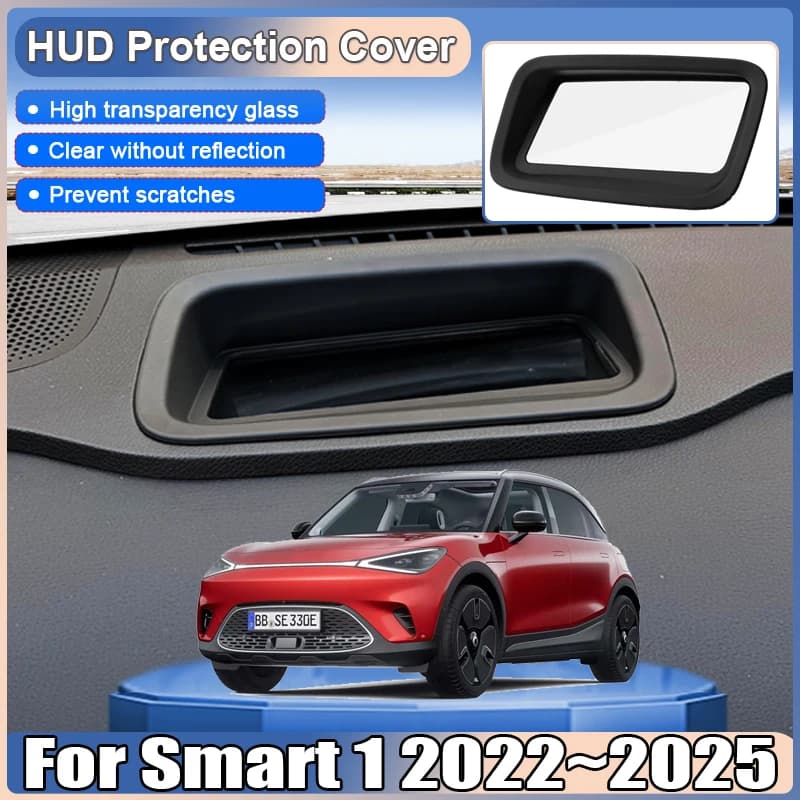 Per Mercedes Benz Smart 1 2022 ~ 2025 Auto HUD Display Copertura Protettiva Head Up Schermo di Proiezione Riflettente Accessori Antipolvere
