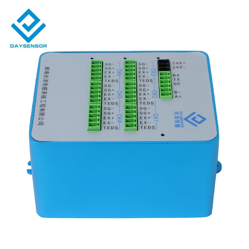 DY094 Amplificatore per celle di carico digitale multicanale RS485 RS232 Trasmettitore per pesatura del bidone per il riciclaggio dei rifiuti