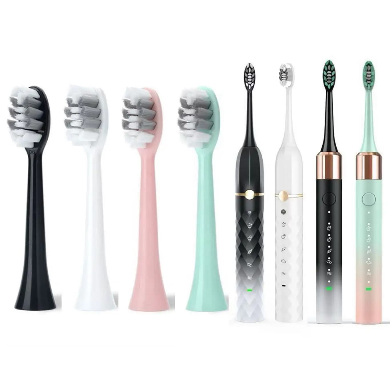Replacement Toothbrush Heads for Seapeoa/Kuicur Sonic Electric Toothbrush Accessories Brush Heads