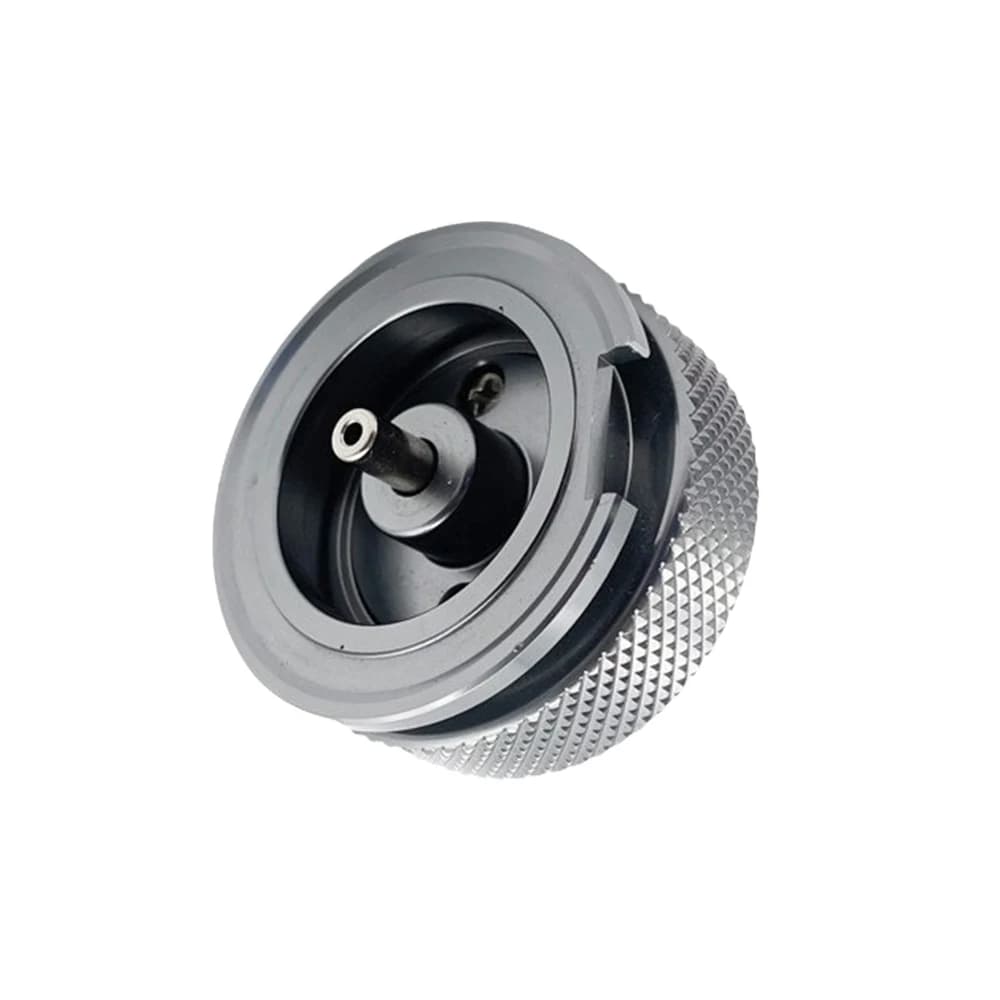 Adattatore per connettore convertitore adattatore per bombola di gas in lega di alluminio Attrezzatura da picnic per cucina da campeggio per propano/butano universale